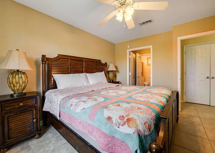 Holiday home Snowbird-friendly With Ac Outdoor Pool Tennis & Hot Tub - Near The Gulf Shores